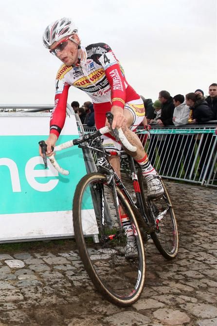 Kevin Pauwels (Sunweb-Napoleon Games) wasn't in the mix at the head of the race and ended up 10th at Superprestige Ruddervoorde