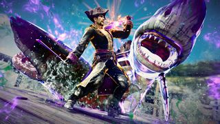 Like a Dragon: Pirate Yakuza in Hawaii review; a pirate and a flying shark