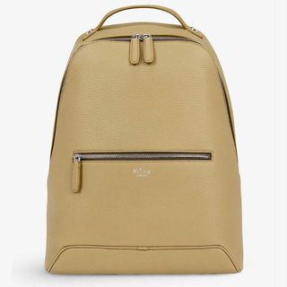 beige leather mulberry backpack
