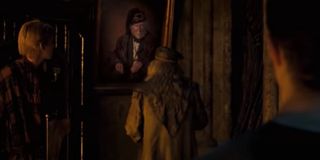 Dumbledore talks to Phineas Black in Harry Potter and the Order of the Phoenix