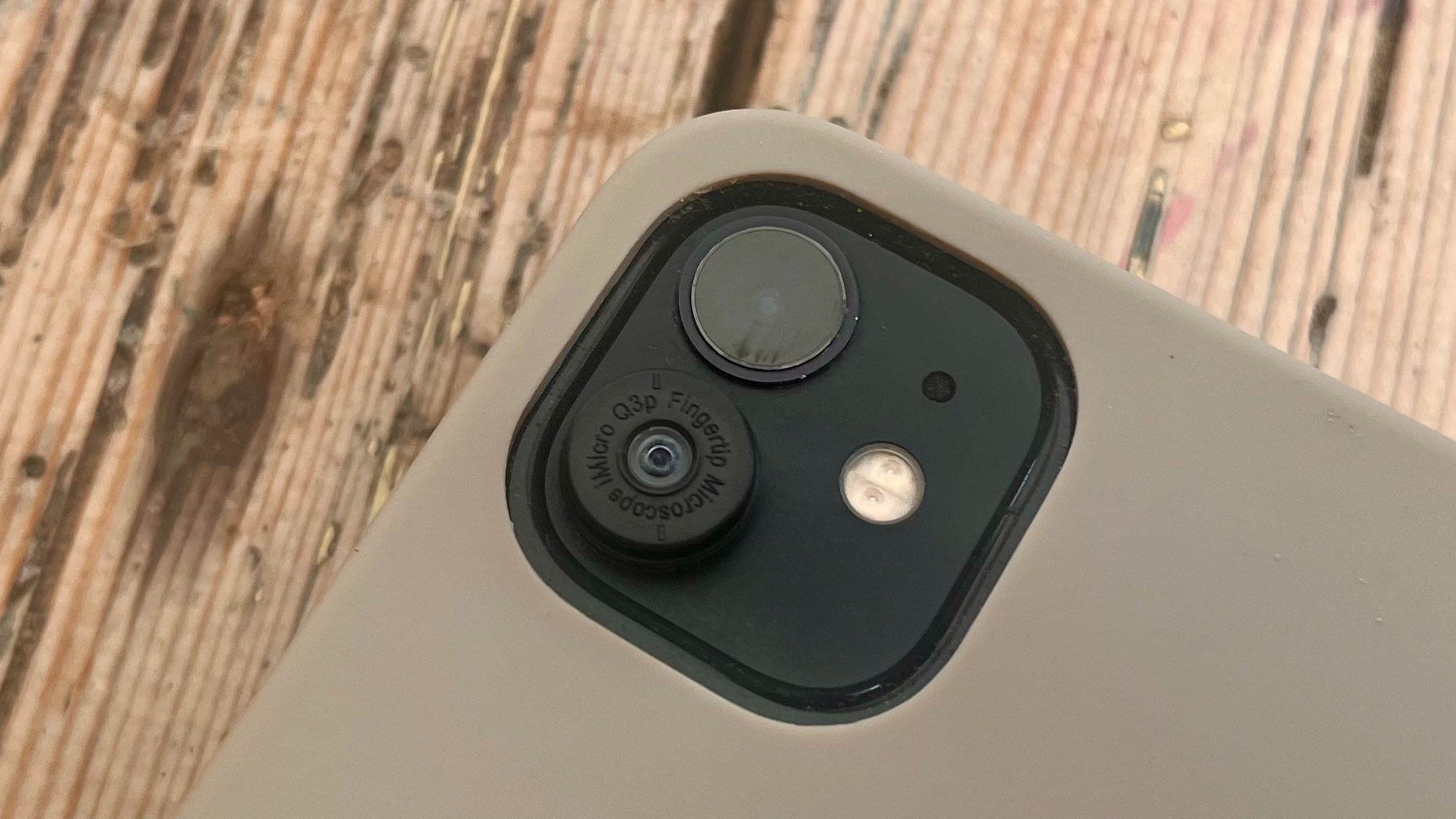 iMicro Q3p fingertip smartphone microscope
