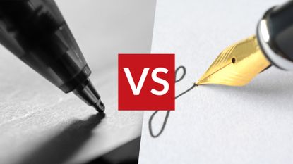 Ballpoint vs fountain pens