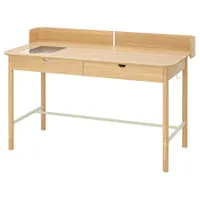 RIDSPÖ Desk, Oak | £350 at IKEA