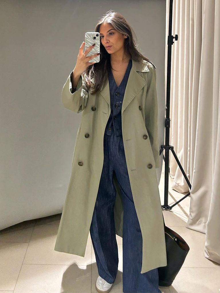 M&S Has Perfected the ExpensiveLooking Trench Coat for Spring Who