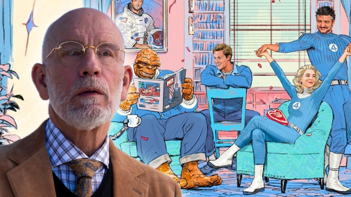 John Malkovich in Space Force and Fantastic Four promo image