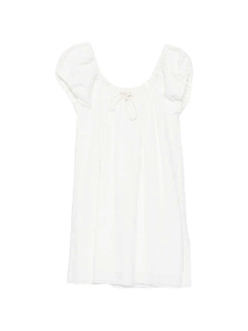 Faithfull Serafina Puff-Sleeve Mini Dress | Xs