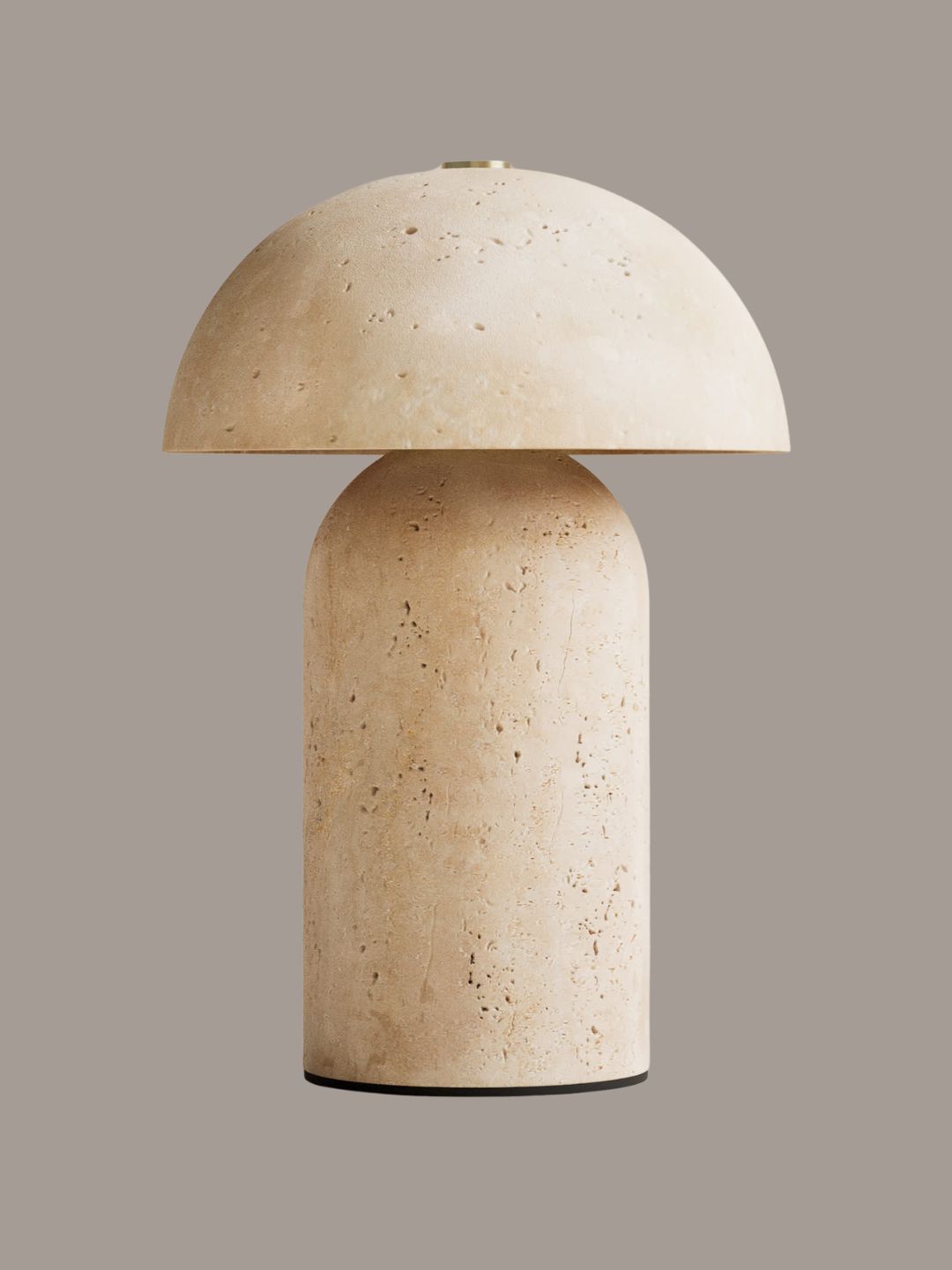 M&amp;amp;S, Travertine Large Rechargeable Table Lamp