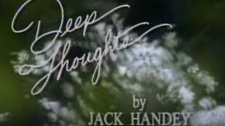 The opening title from Jack Handey's Deep Thoughts on SNL