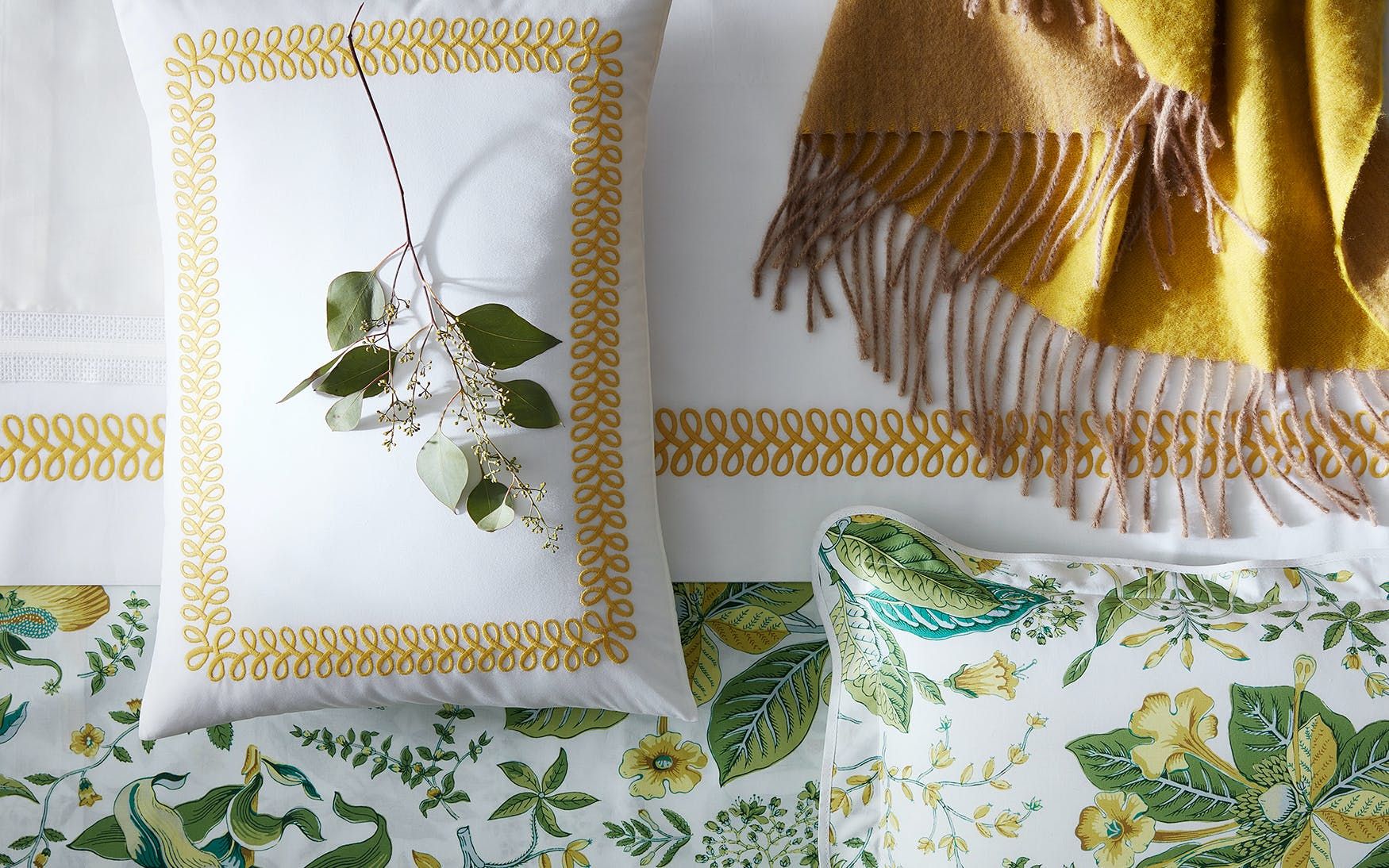 Matouk Astor braid sheets