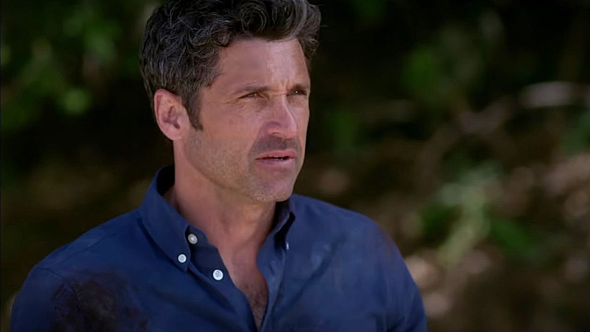 Patrick Dempsey as Derek Shepherd in Grey&#039;s Anatomy Season 11&#039;s &quot;How to Save a Life.&quot;