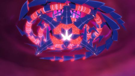 Eternamax Eternatus seen in the Pokemon anime.