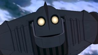 Best movie robots: image shows Iron Giant robot