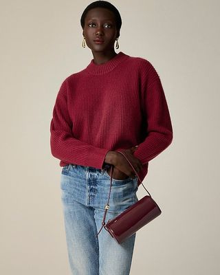 Ribbed Cashmere Oversized Sweater