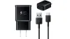 Samsung Fast Adaptive Wall Adapter Charger with 6 Ft USB-C Cable and OTG Adapter 