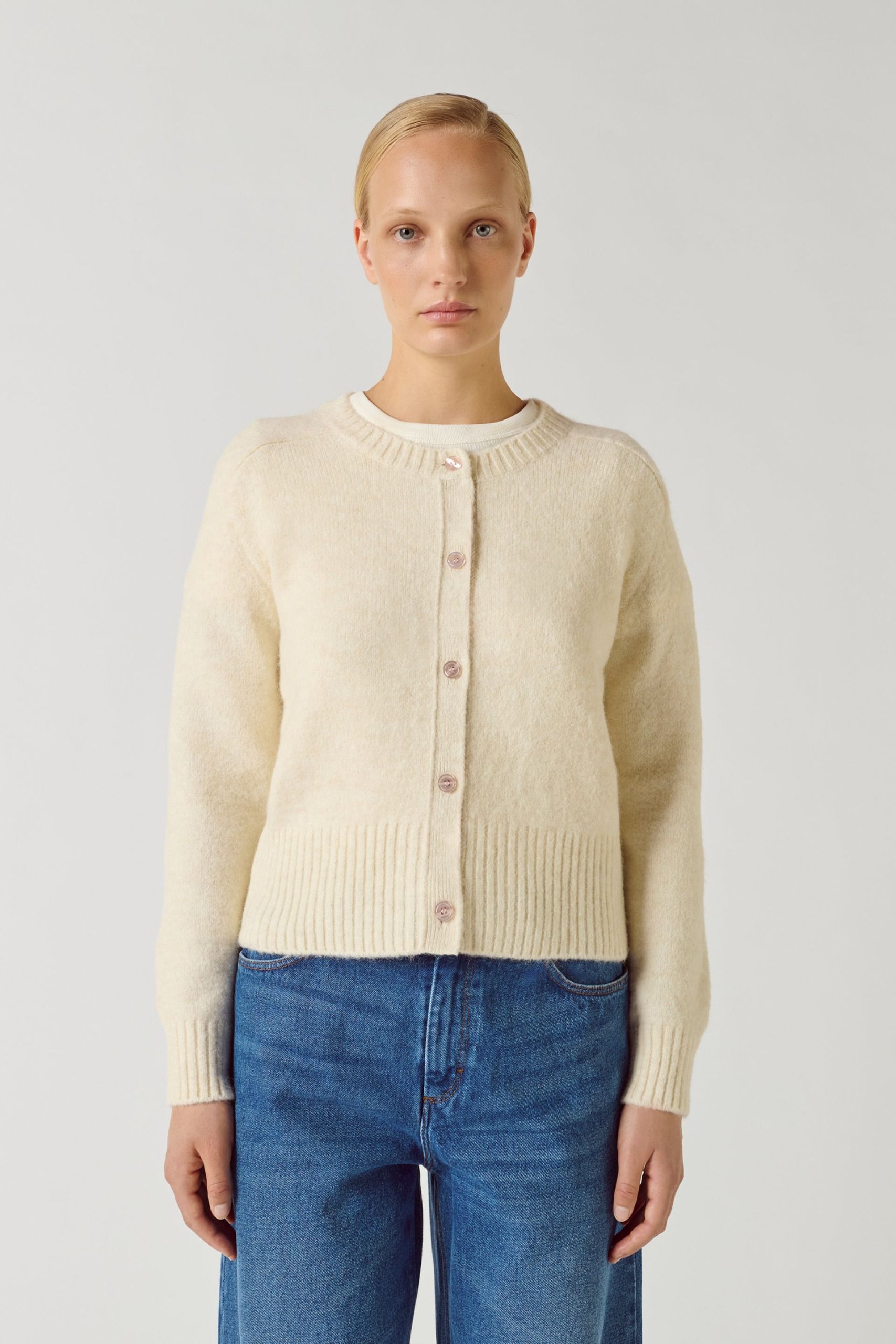 Lyne Ecru Cardigan