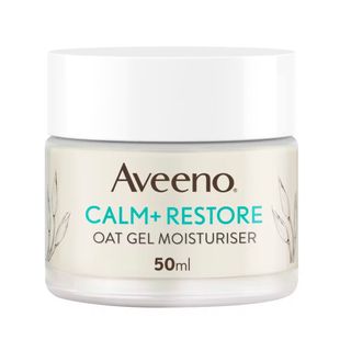 best moisturiser for sensitive skin - Aveeno Calm + Restore Oat Gel Moisturiser