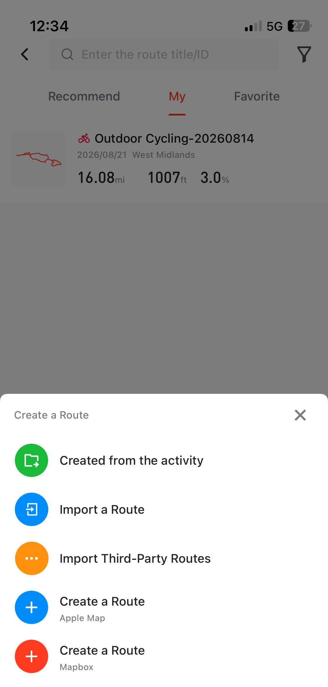 igpsport app screenshots