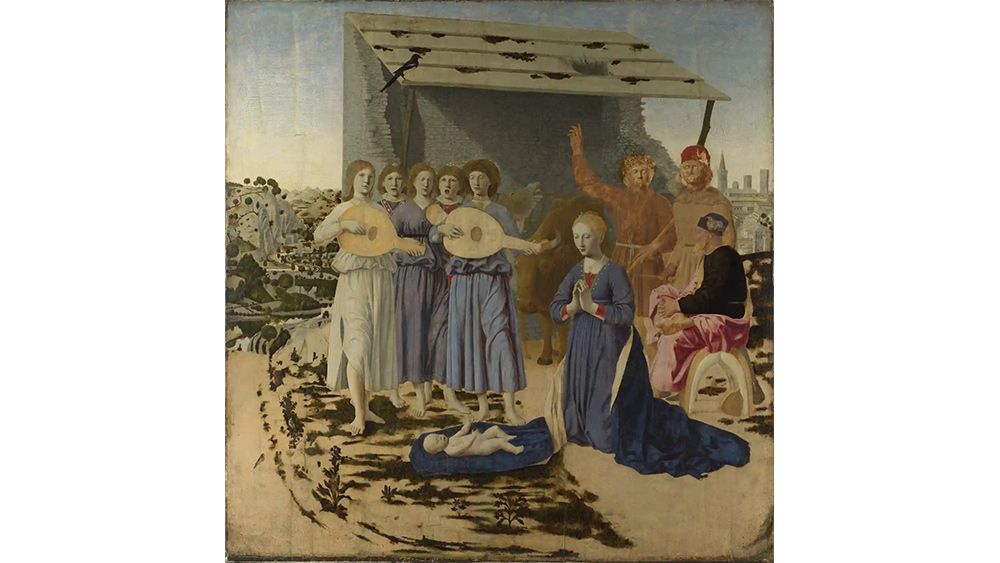 Piero della Francesca&rsquo;s Nativity at the National Gallery