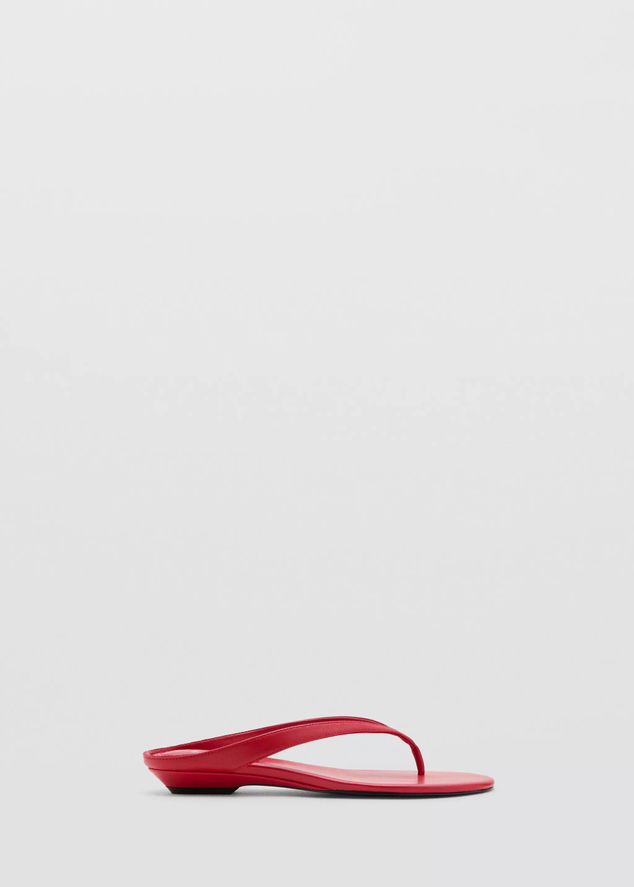 Wedge Leather Sandals - Women | Mango Usa