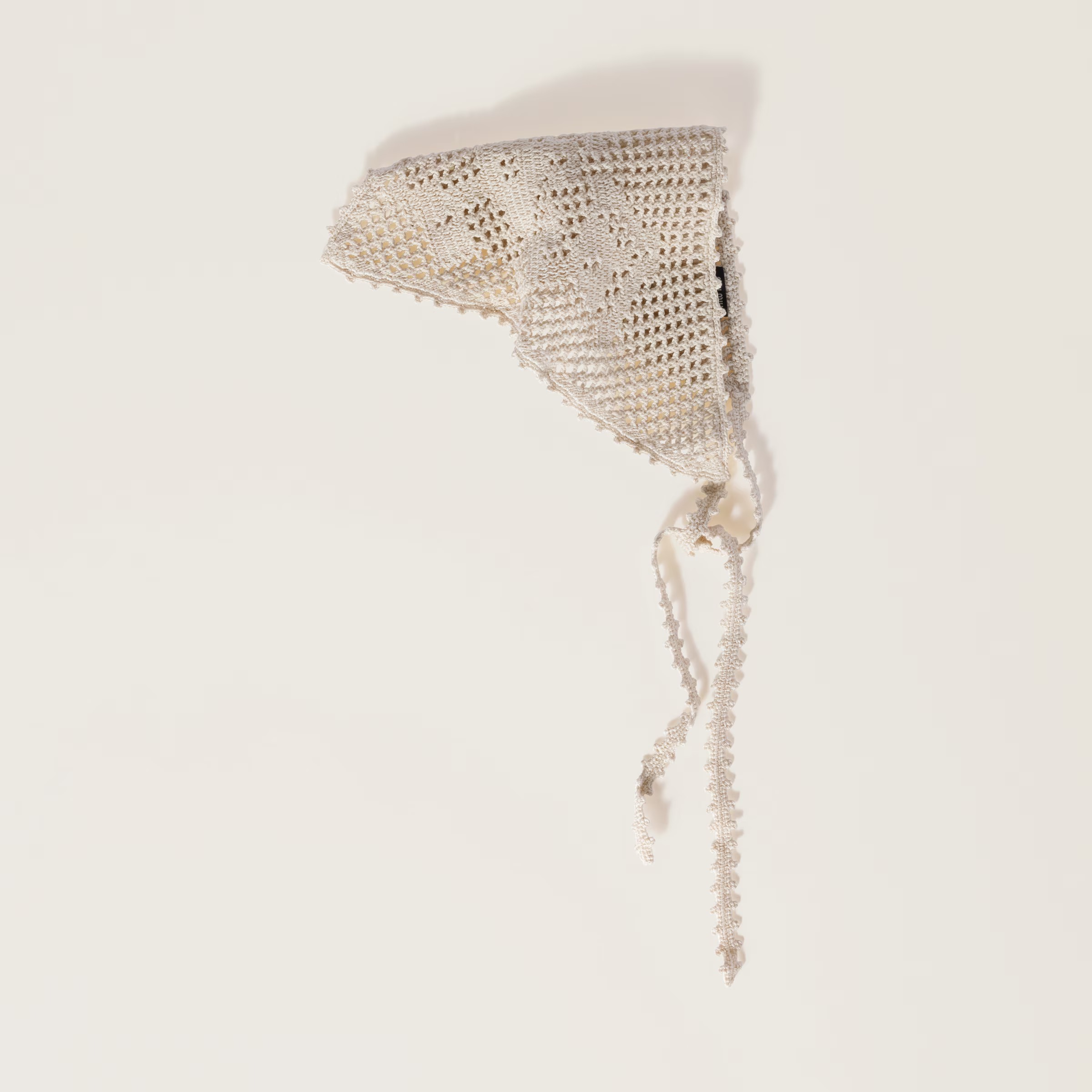 Miu Miu, Crochet cotton triangle scarf