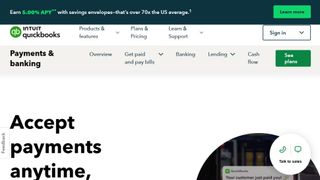 QuickBooks Payments website screenshot