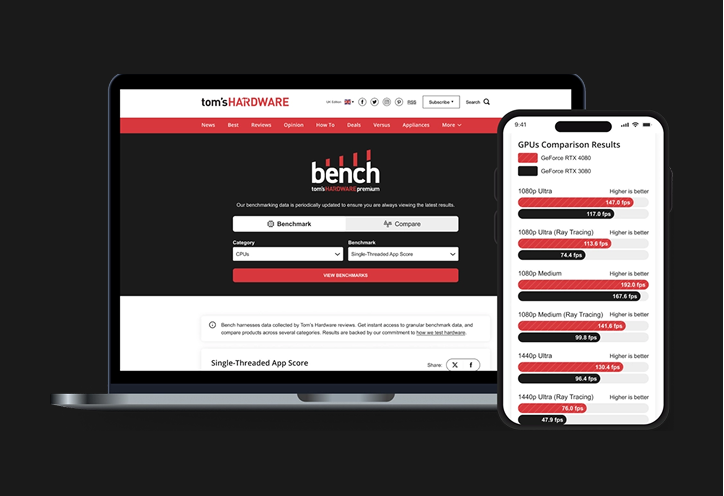 Bench Performance Database