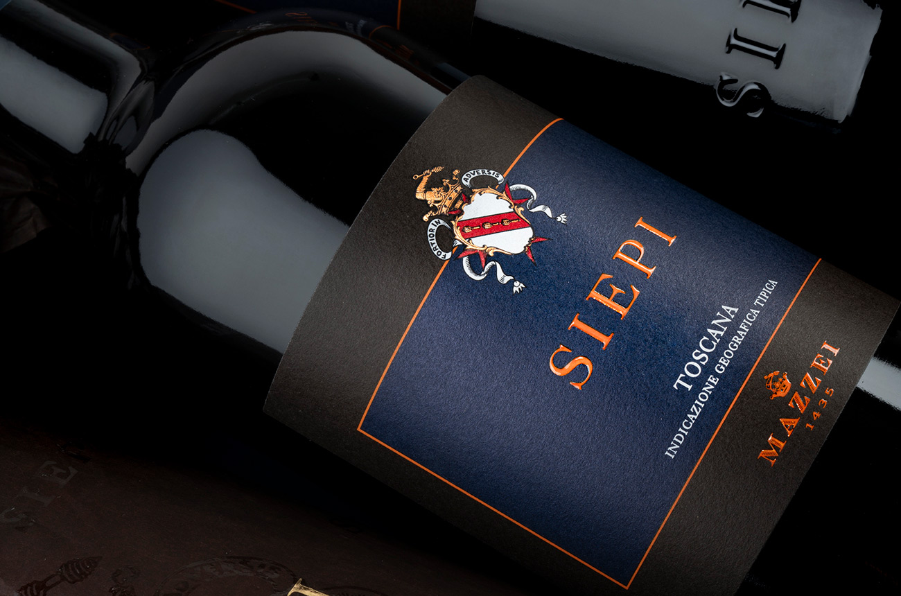 Siepi bottle close up