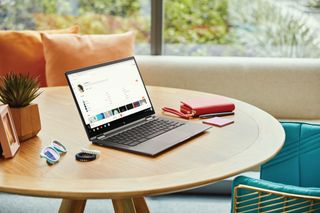 The HP x360 14C Mineral Silver Model