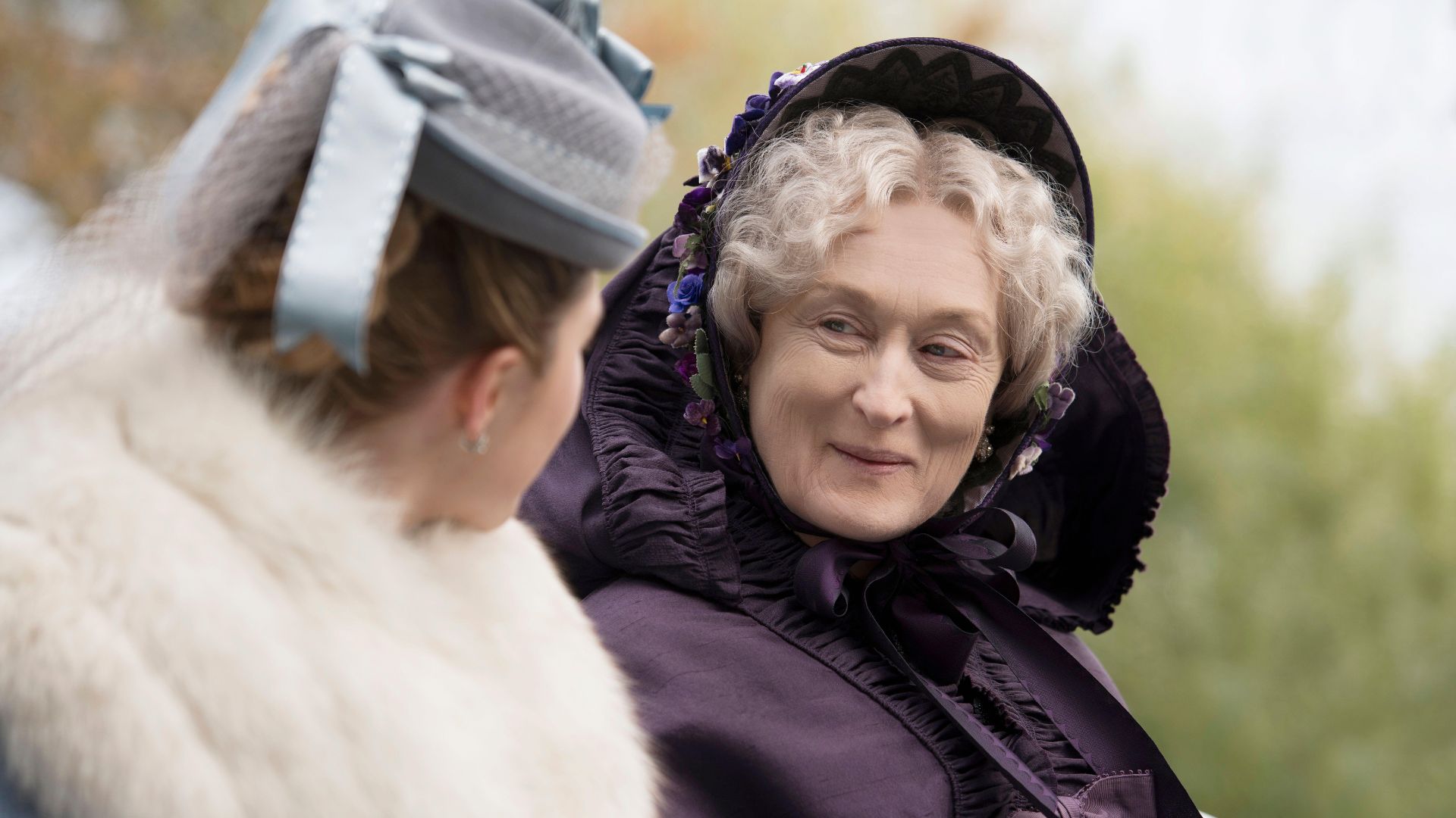 Meryl Streep in Little Women with Florence Pugh