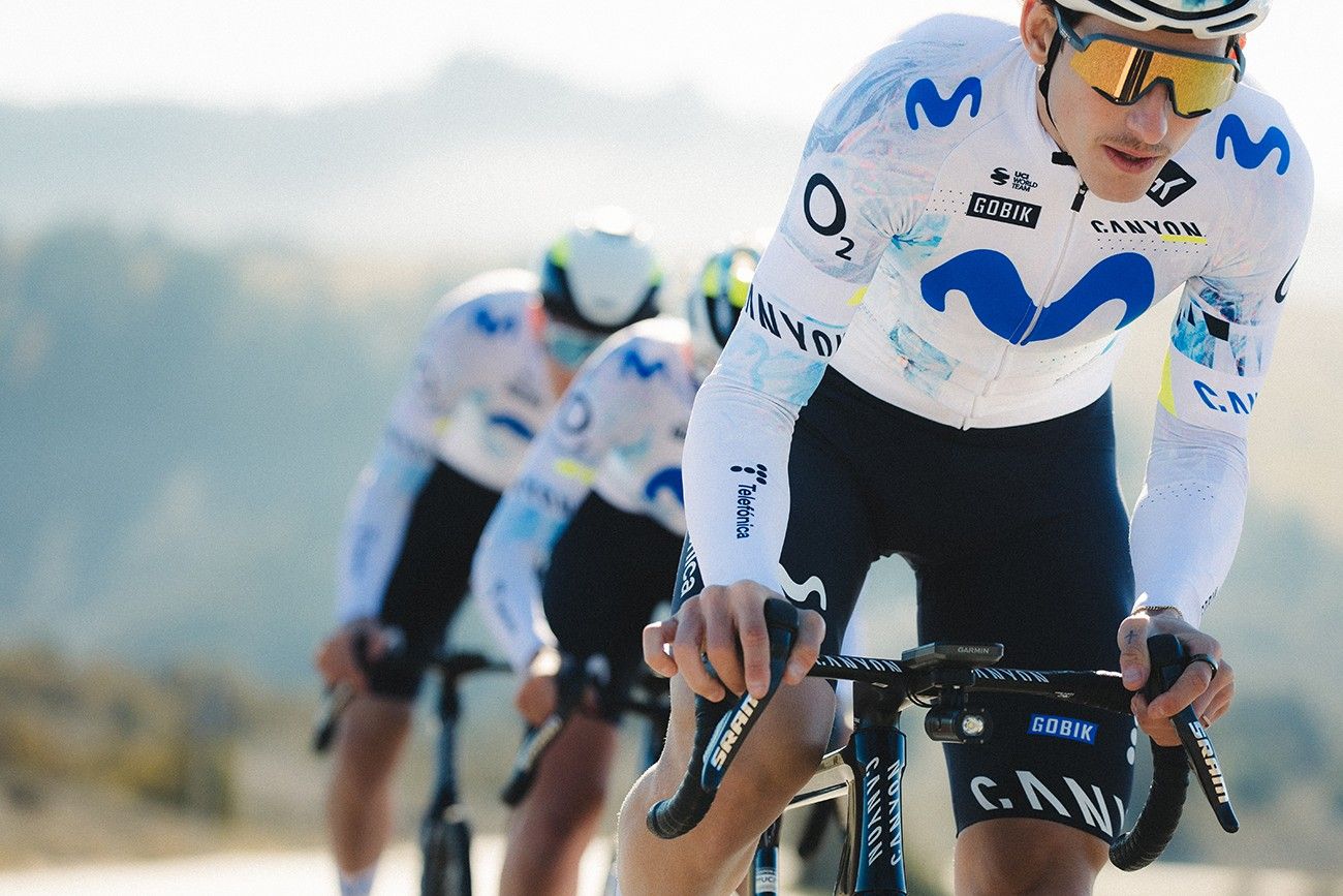Movistar Team opt for mostly white kit for 2026, Uijtdebroeks to make Tour de France debut