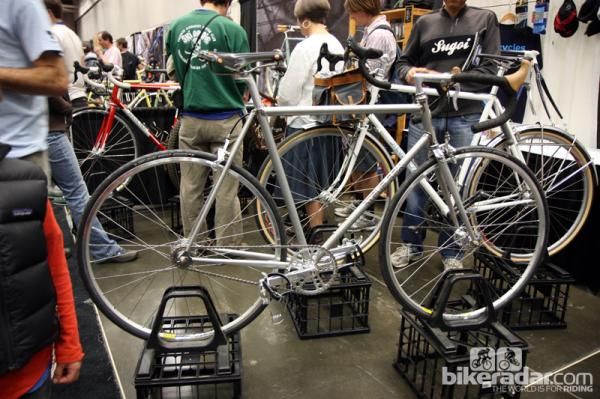 Sacramento local Steve Rex is among a growing crop of frame builder making use of the latest stainless steel tubing options.