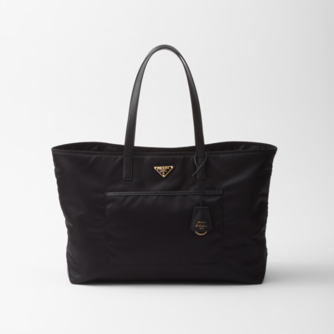 PRADA, Re-Edition 1978 Large Re-Nylon and Saffiano Leather Tote Bag