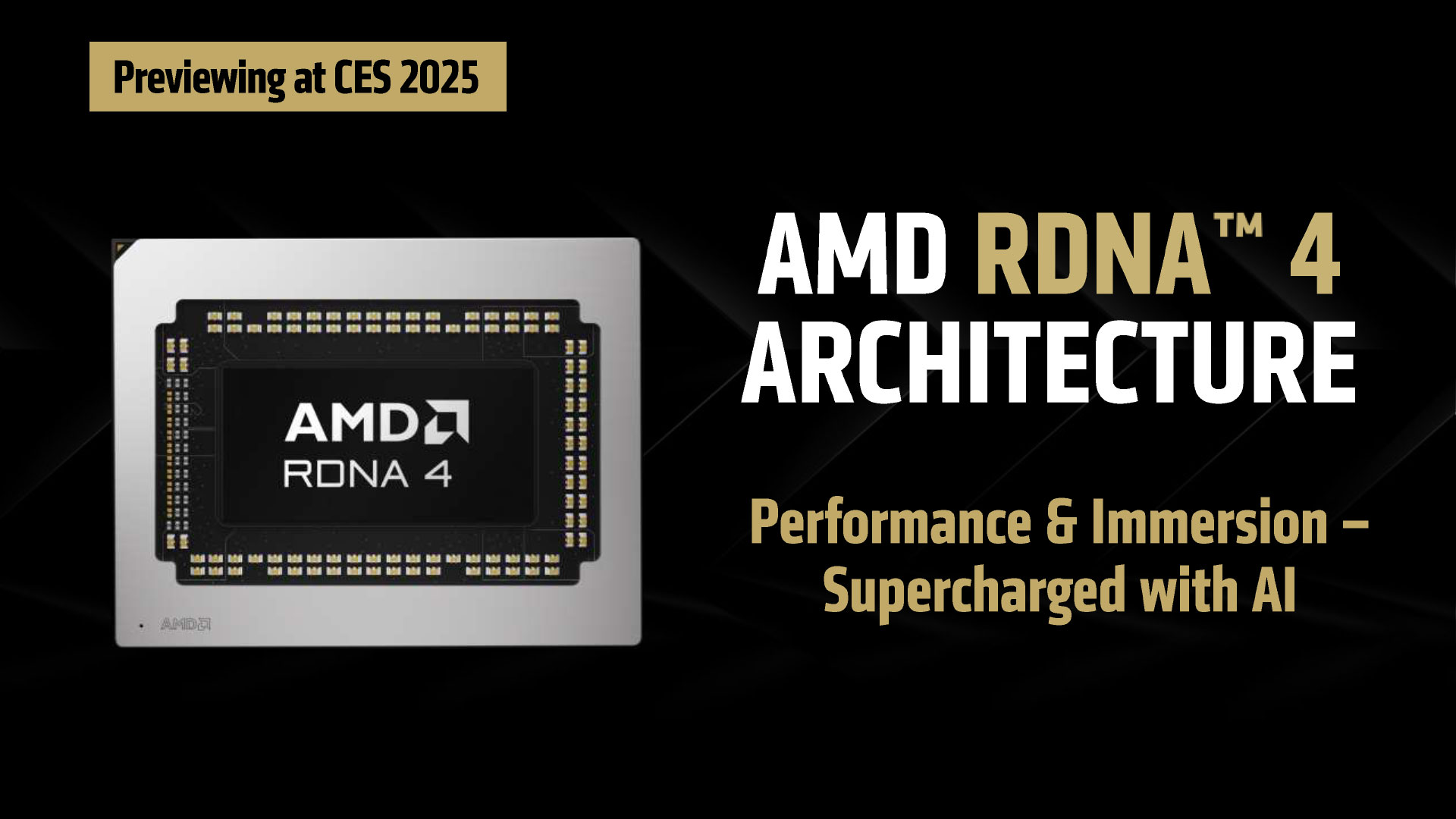 AMD RDNA 4 at CES 2025