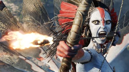 Oona Chaplin as Varang in Avatar: Fire and Ash