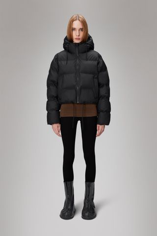 Alta Short Puffer Jacket - Black / Xs