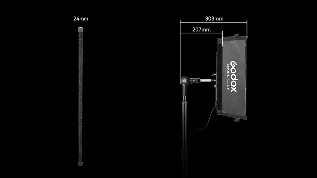 The Godox LiteWafer UP150R LED panel