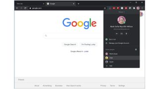 Google Chrome profiles