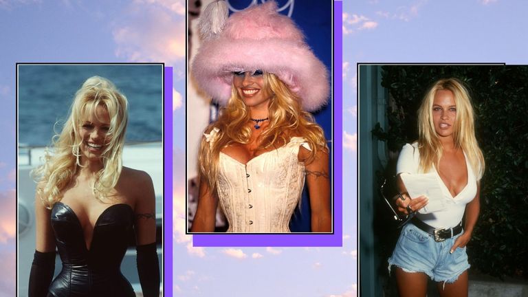 Pamela Anderson, Pam Anderson outfits