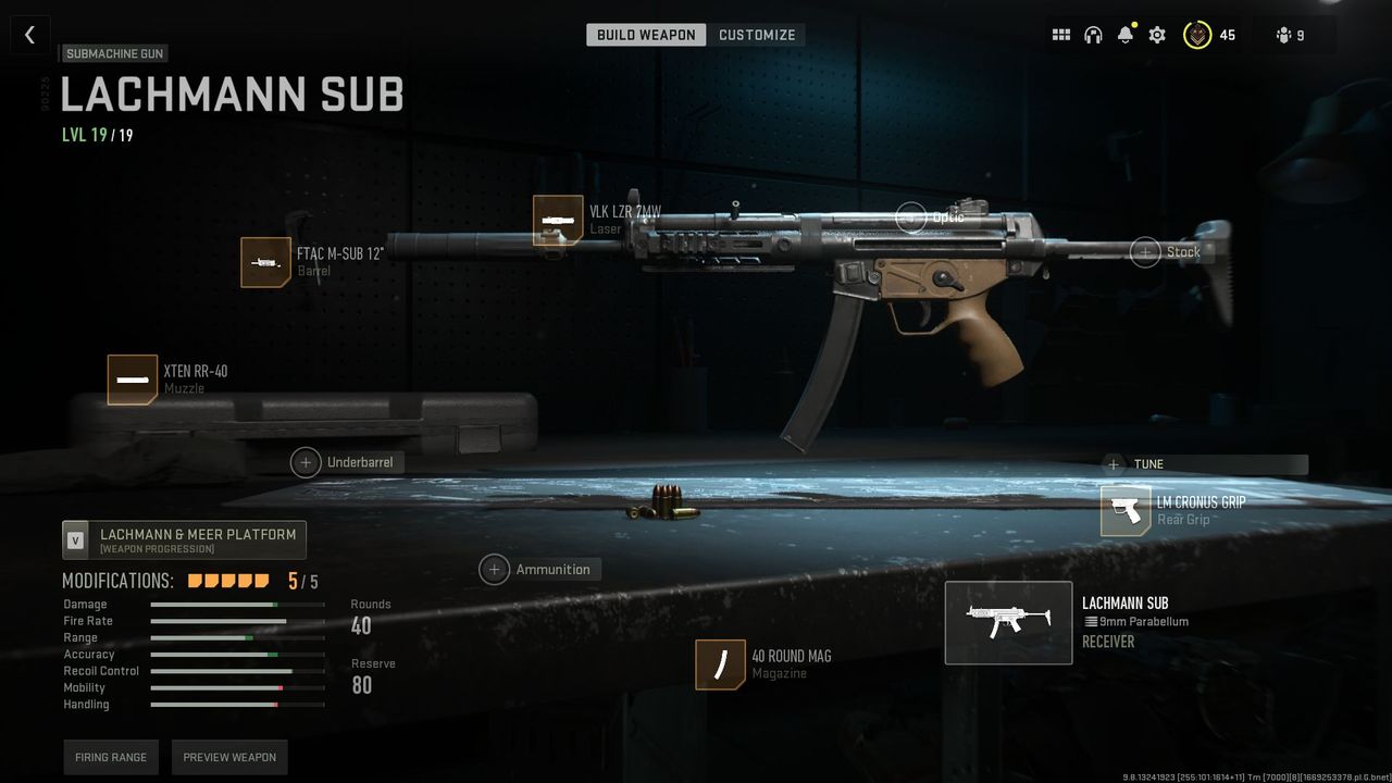 lachmann sub loadout