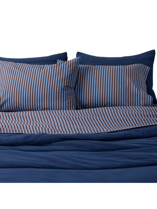 Percale Stripe Sheet Set 