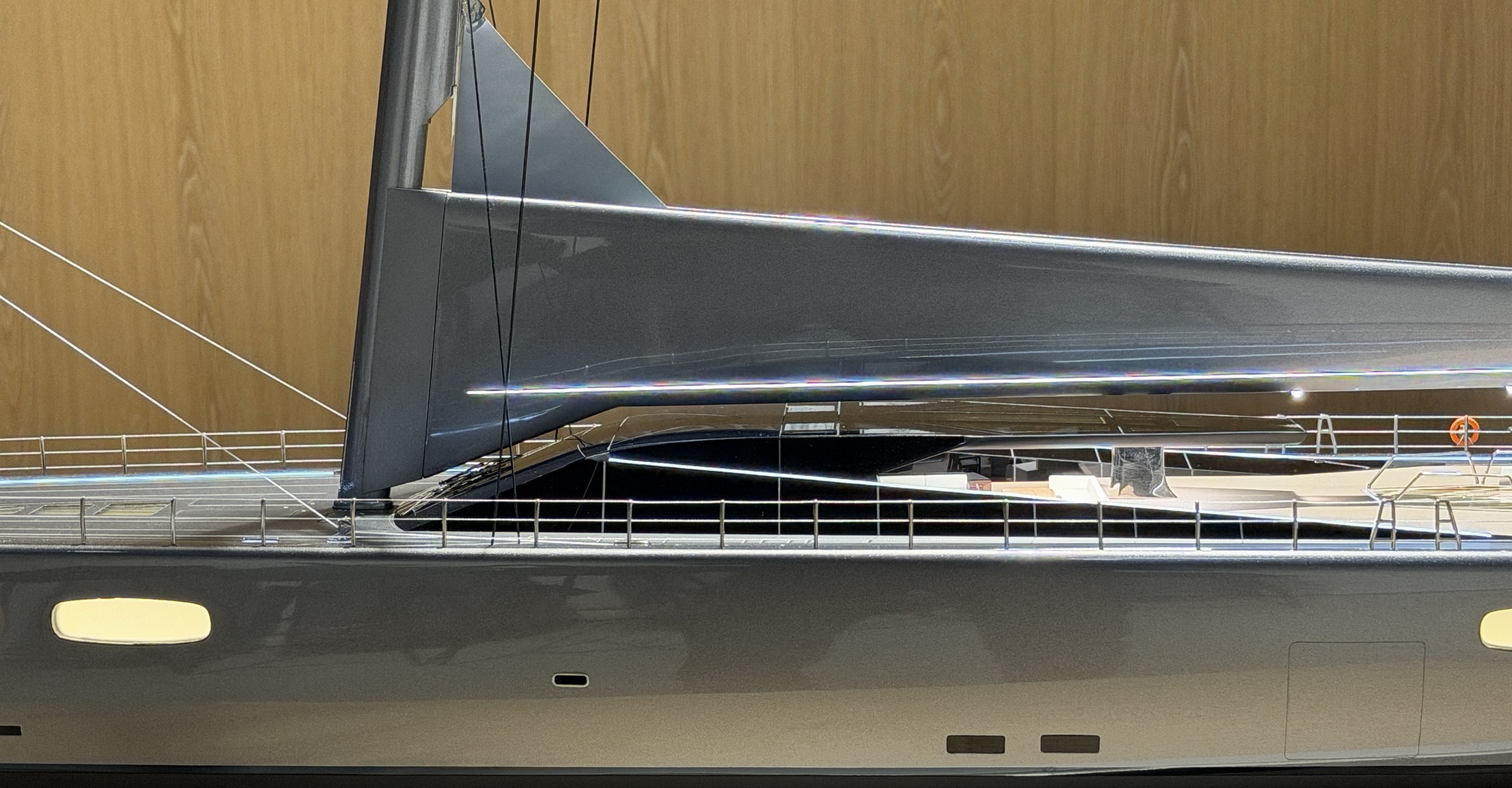 Project 410, detail of scale model