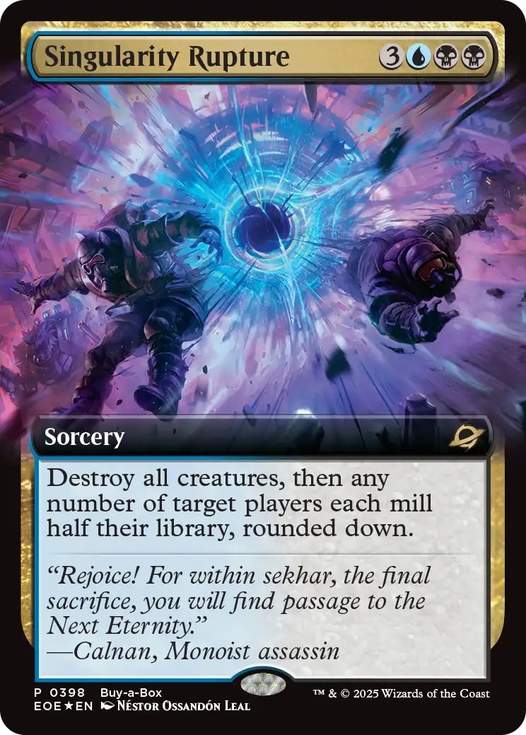 Card art from the Magic: The Gathering set Edge of Eternities
