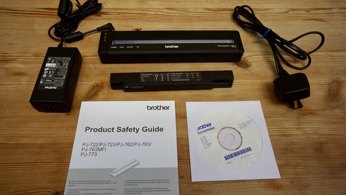 Brother PocketJet PJ-773 during our hands-on review