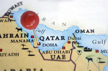 Qatar is cut off from other Gulf Arab states