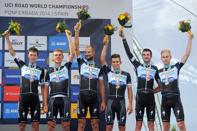 The Bronze medal went to Omega Pharma-QuickStep