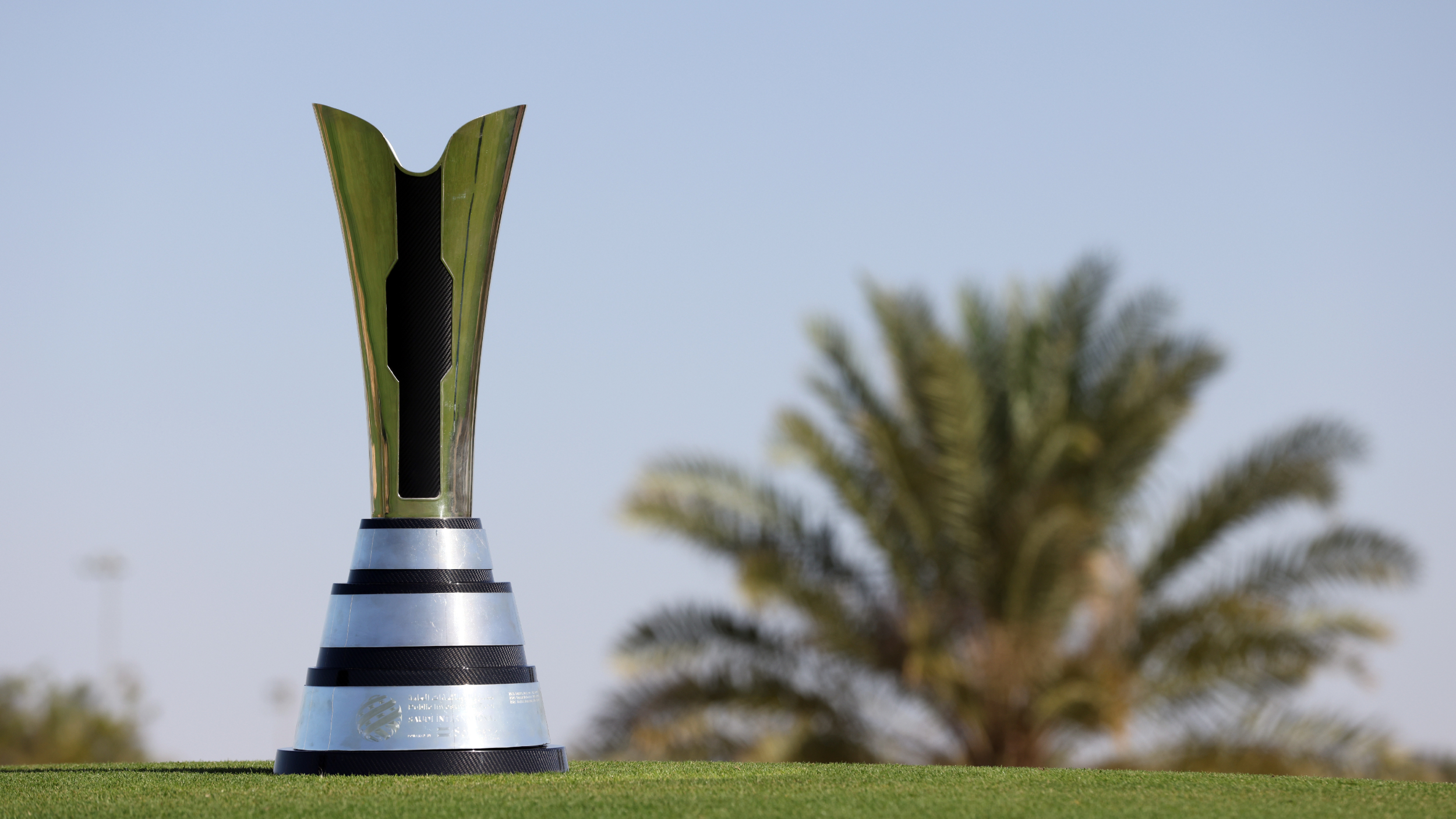 The Saudi International trophy 