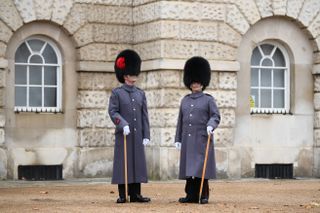 Queen's Guard on duty at London