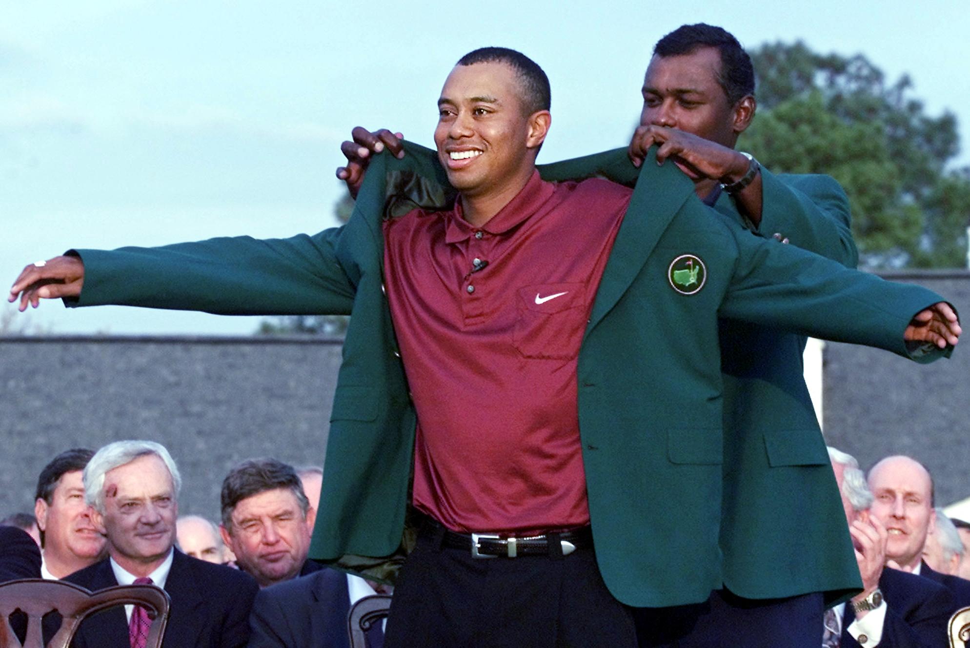 Tiger Woods Green Jacket 2001
