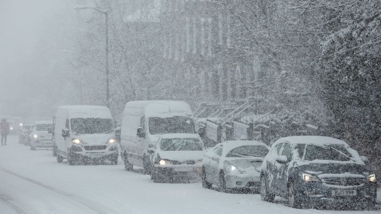 Beast from the East UK snow