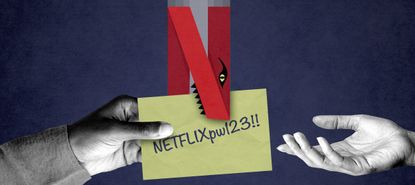 Netflix eating a password.